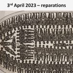 In the reparations debate, the Sylvans considered whether should pay reparations to the descendants of slaves, and agreed.