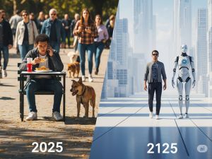 Living in 2125: will it be better than 2025? The safe answer is: nobody knows, least of all the sex bots we’re busy building!