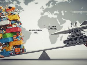 In the aid vs defence debate, the Sylvans agreed that the return on investment on international aid is higher than that for defence.